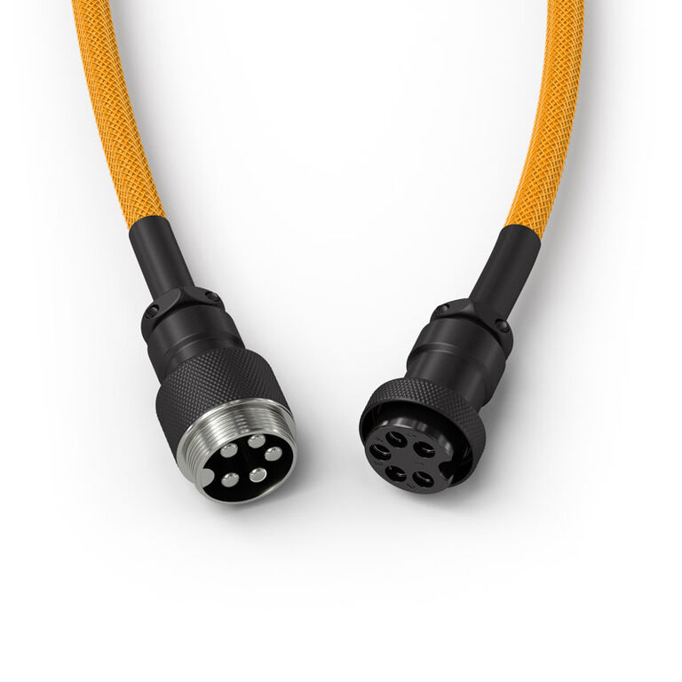 Glorious Coiled Cable Glorious Gold, USB-C to USB-A - 1,37m, gold image number 3
