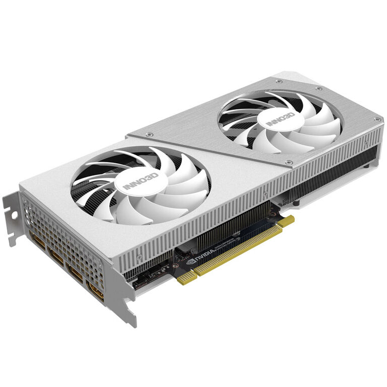 INNO3D GeForce RTX 4060 Ti Twin X2 White OC, 8192 MB GDDR6 image number 1