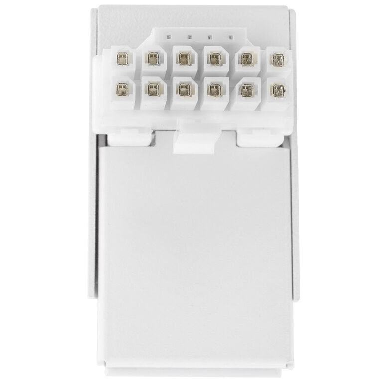 Kolink Core Pro 12V-2x6 90 Degree Adapter - Type 1 - White image number 3