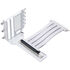 PHANTEKS Vertical GPU Bracket II + PCI-E 4.0 x16 riser ribbon cable, 22 cm - white image number null