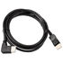 InLine 8K (UHD-2) DisplayPort cable, left angled, black - 2m image number null