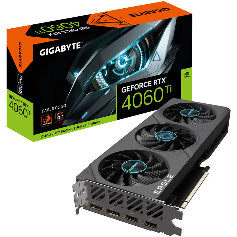 GIGABYTE GeForce RTX 4060 Ti Eagle OC 8G, 8192 MB GDDR6 image number 0