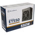 SilverStone SST-ET550-B v1.2 ATX Power Supply 80 PLUS Bronze - 550 Watt image number null