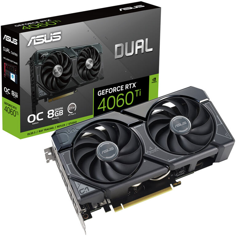 ASUS GeForce RTX 4060 Ti Dual O8G, 8192 MB GDDR6 image number 0