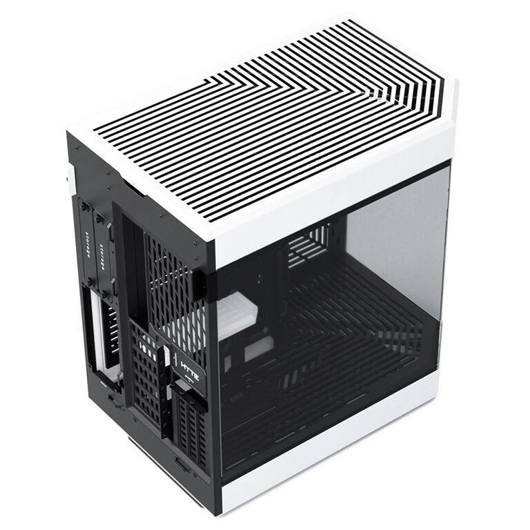 Hyte Y60 Midi Tower, Tempered Glass - black/white image number 2