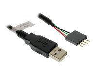 Akasa External to Internal USB Cable - 40 cm