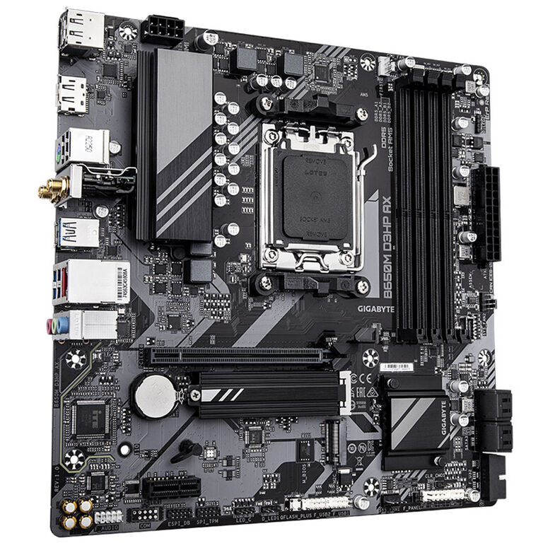 GIGABYTE B650M D3HP AX, AMD B650 Motherboard - Socket AM5, DDR5 image number 1