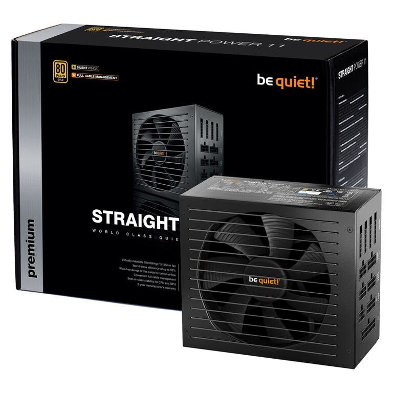 be quiet! Straight Power 11 Power Supply, 80 PLUS Gold, modular - 750 Watt image number 5