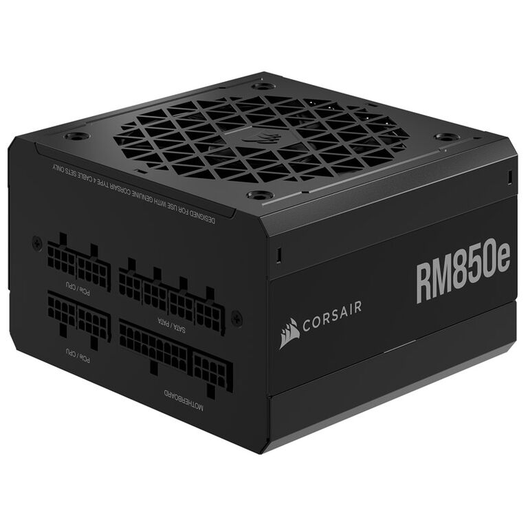 Corsair RMe Series RM850e Power Supply 80 PLUS Gold, ATX 3.0, PCIe 5.0 - 850 Watt, black image number 1