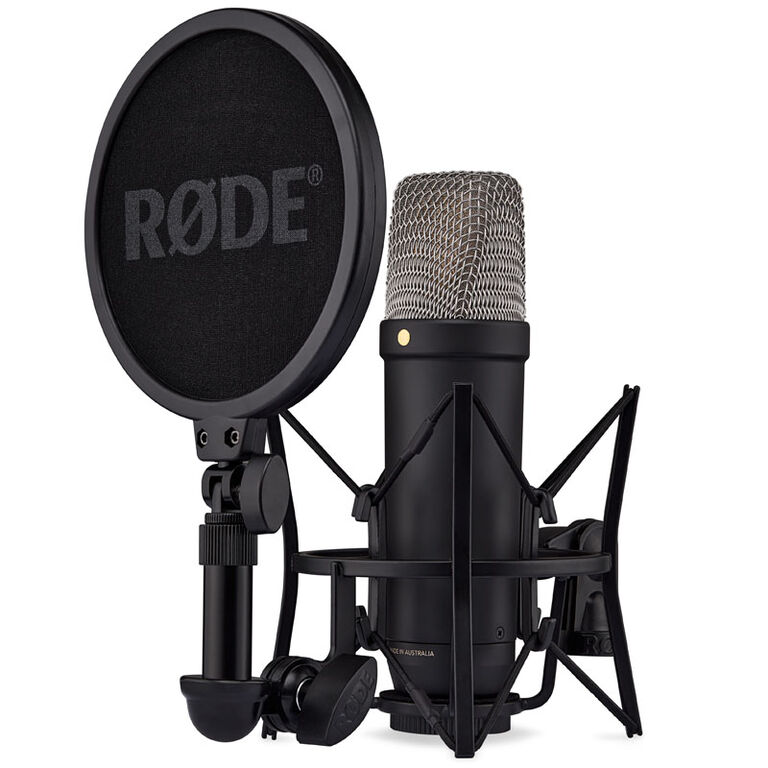 Rode NT1 5th Generation Large Diaphragm Condenser Microphone - black image number 0