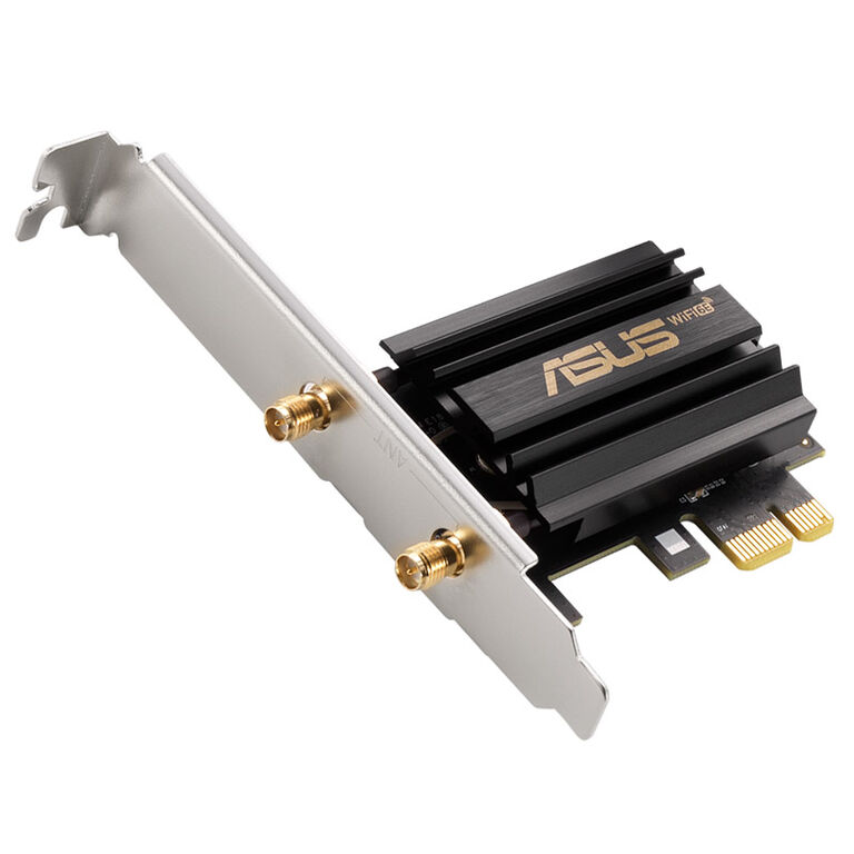 ASUS PCE-AXE59BT BT 5.2 LE Wireless LAN Adapter, 2.4GHz/5GHz/6GHz WLAN - PCIe x1 image number 1