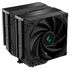 DeepCool AK620 Zero Dark CPU Cooler - 120mm, black image number null