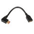 Inline DisplayPort Adapter Cable, 8K4K, left angled - 0.15m image number null