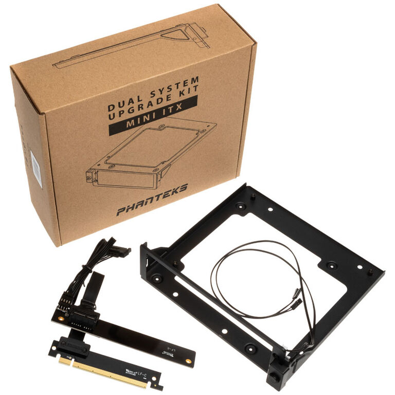 PHANTEKS ITX upgrade kit with PCIe x1 riser cable image number 0