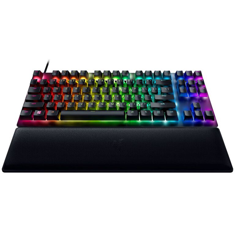 Razer Huntsman V2 Gaming Keyboard, TKL, Red Switch - black image number 2