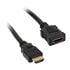 InLine HDMI Extension Plug / Socket, black - 1m image number null