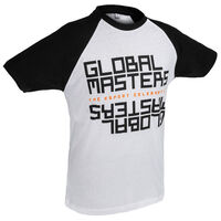 Global Masters T-Shirt GM Text - white (XXL)