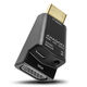 AXAGON RVH-VGAM HDMI auf VGA Adapter Full HD, AUDIO OUT, Power IN - schwarz