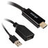 Akasa HDMI to DisplayPort Adapter Cable - black image number null