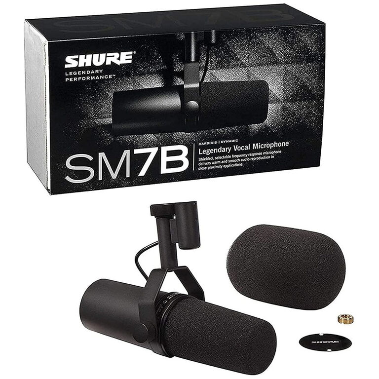 Shure SM7B studio microphone image number 2
