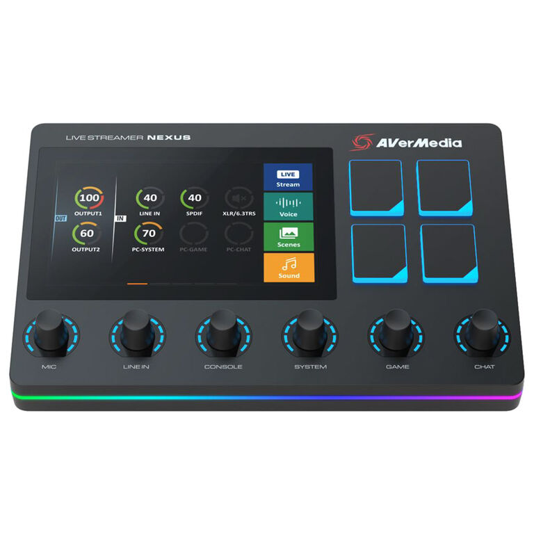 AVerMedia Live Streamer NEXUS Audio-Mixer / Control Center image number 0