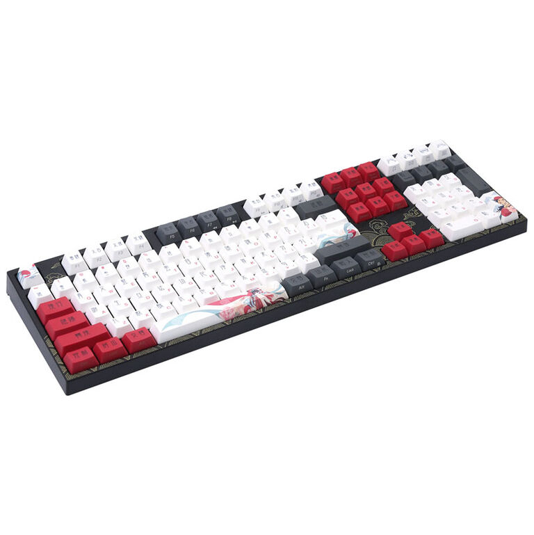 Varmilo VEA108 Beijing Opera Gaming Keyboard, MX-Silent-Red, white LED - US Layout image number 0