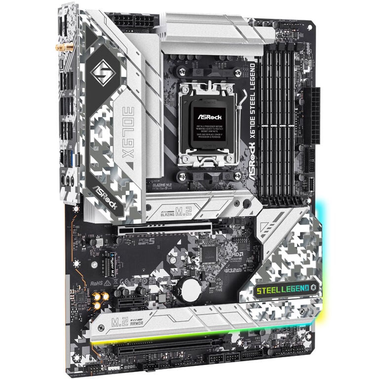 ASRock X670E Steel Legend, AMD X670E Motherboard - Socket AM5, DDR5 image number 1