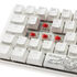 Ducky One 3 Classic Pure White SF Gaming Tastatur, RGB LED - MX-Red image number null