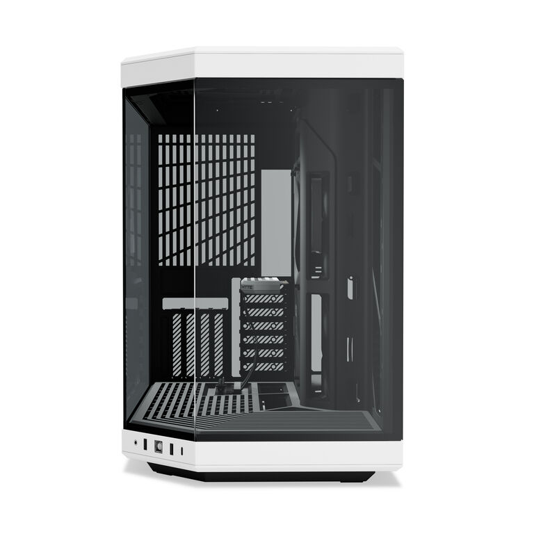Hyte Y70 Midi Tower Standard - black / white image number 1