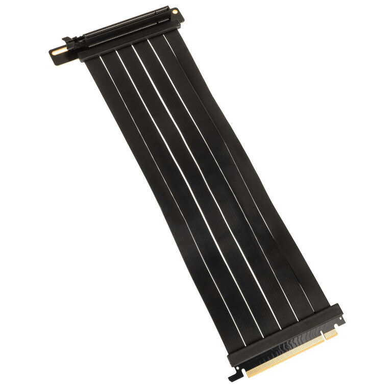 Kolink PCIe 5.0 Riser-Kabel, 90 Grad, x16 - schwarz, 300mm image number 1