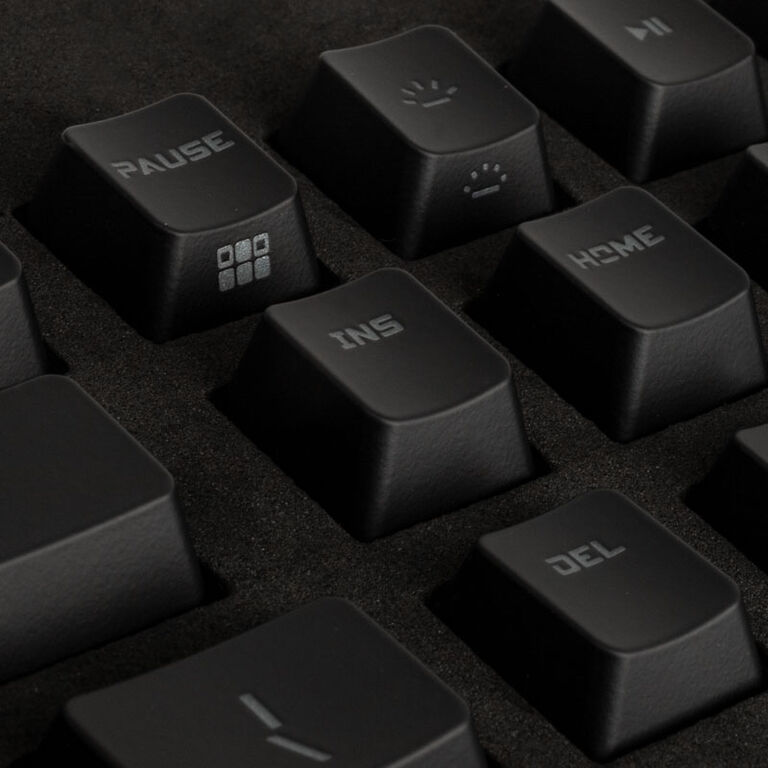 Das Keyboard Black, Lasered Xenois Classic Keycap Set - US image number 2