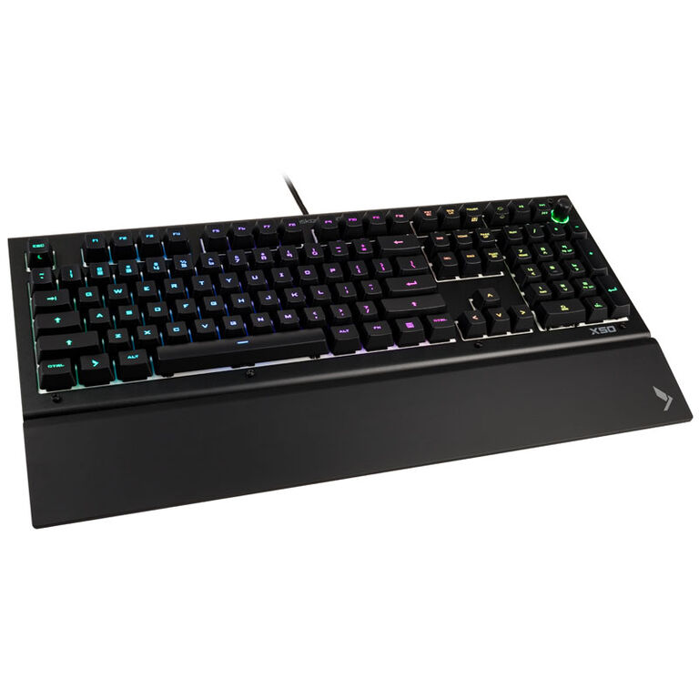 Das Keyboard X50Q, US Layout, soft tactile Omron - schwarz image number 0