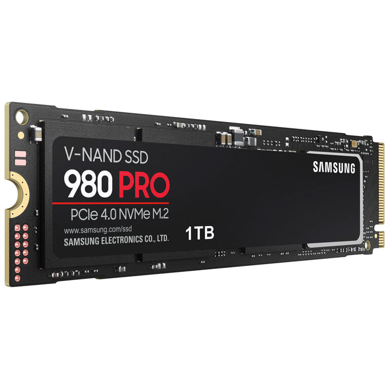 Samsung 980 PRO Series NVMe SSD, PCIe 4.0 M.2 Type 2280 - 1 TB image number 1