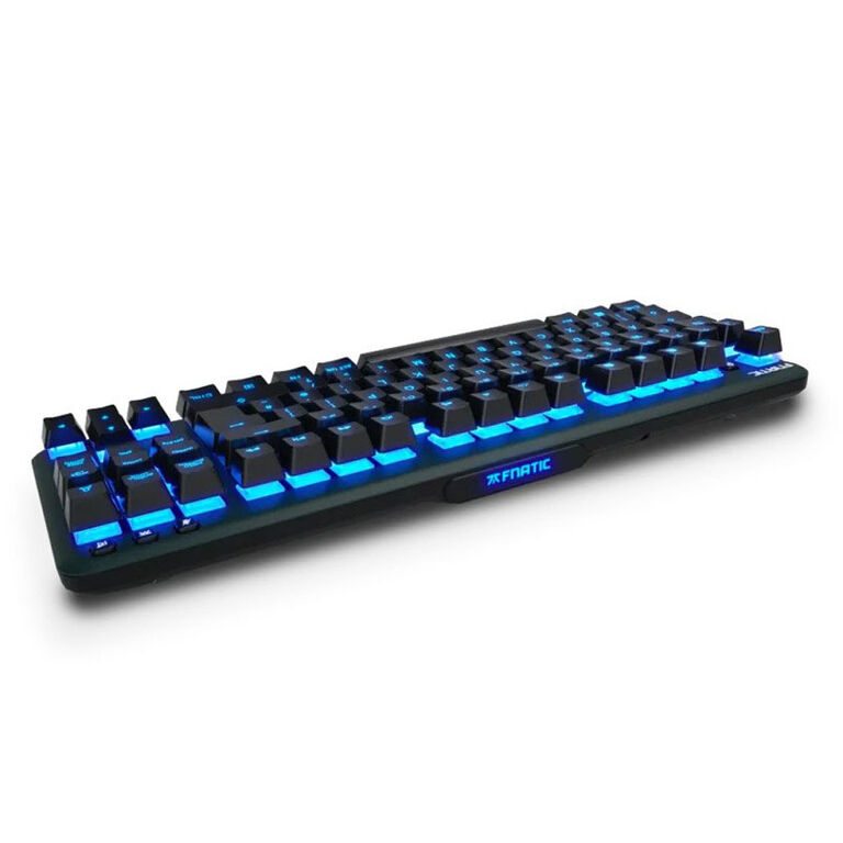 Fnatic miniSTREAK TKL Gaming Keyboard, Kailh Speed Silver, RGB, black - Nordic Layout image number 3