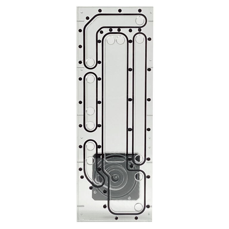 Stealkey Customs SK-Crossflow - O11D XL Evo Distroplate D5/DDC - Acrylic image number 3