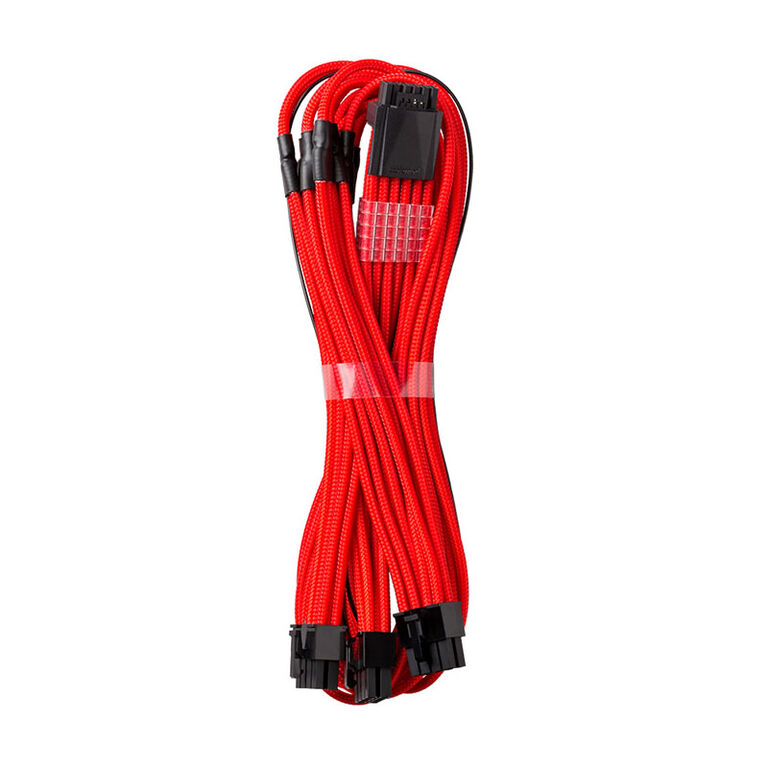 CableMod C-Series PRO ModMesh 12VHPWR to 3x PCI-e Kabel for Corsair - 60cm, red image number 0