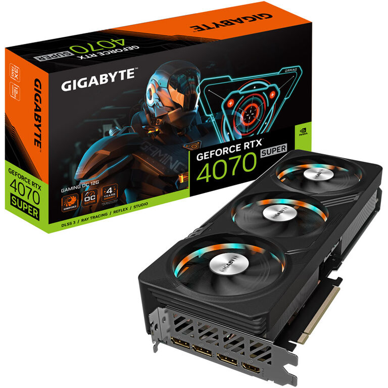 GIGABYTE GeForce RTX 4070 Super Gaming OC 12G, 12288 MB GDDR6X image number 0