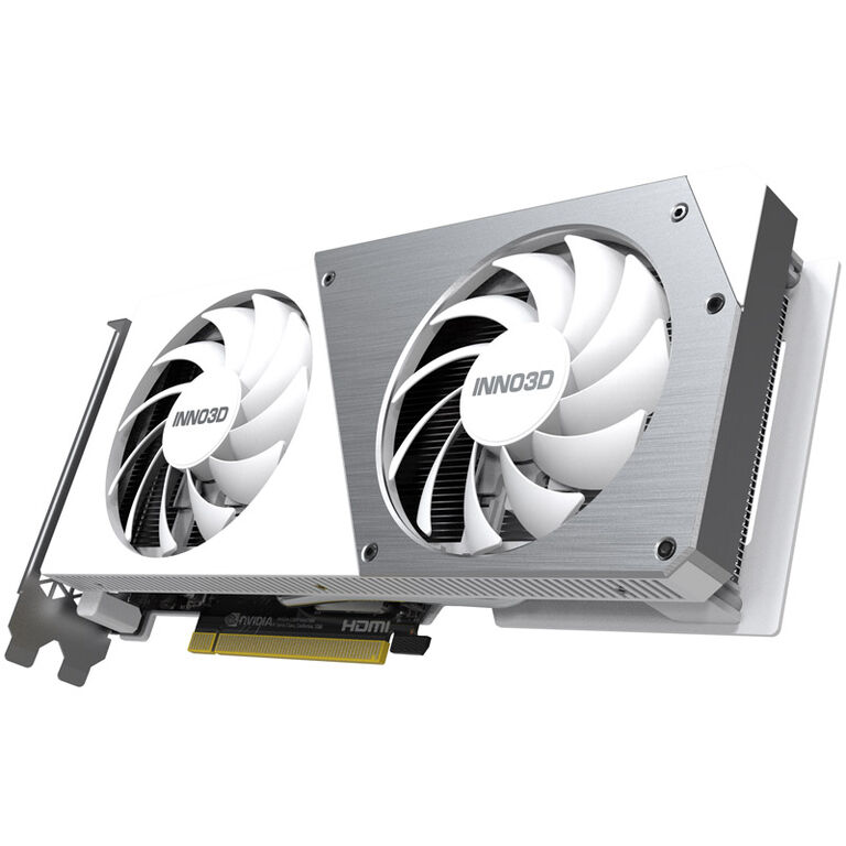 INNO3D GeForce RTX 4060 Twin X2 OC White, 8192 MB GDDR6 image number 6