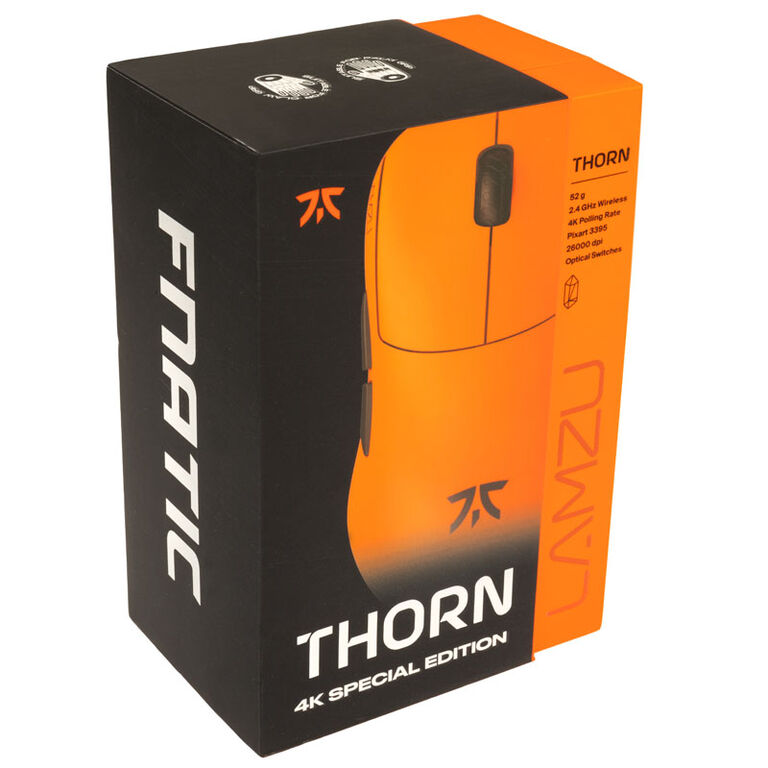 Fnatic Fnatic x Lamzu Thorn 4K Special Edition Gaming Mouse image number 8