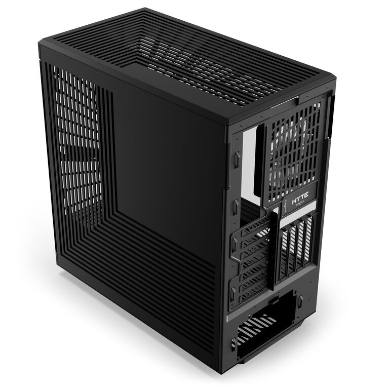 Hyte Y40 Midi Tower, Tempered Glass - black image number 2