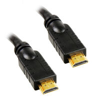 InLine HDMI Cable High Speed with Ethernet, black - 2m