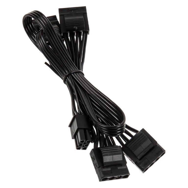 Kolink modular connection cable for Continuum power supplies 4x Molex - black image number 0