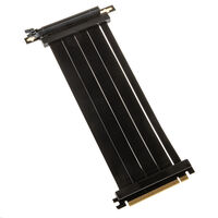 Kolink PCI Express 4.0 x16 to x16 Riser Cable, 90 Degrees, Black - 22cm