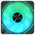 APNX FP2-120 PWM Fan, ARGB - 120mm, white image number null