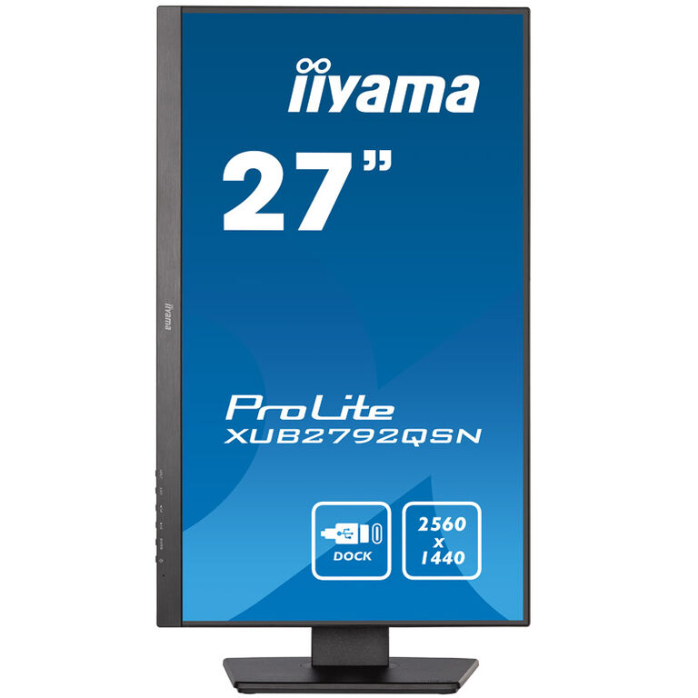 iiyama ProLite XUB2792QSN-B5, 68.6 cm (27 inches), 75Hz, QHD, IPS - DP, HDMI image number 4