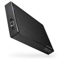 AXAGON EE35-XA3 external 3.5" enclosure, USB 3.0, SATA II, aluminium - black