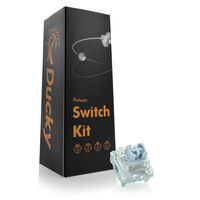 Ducky TTC Bluish White Switch, mechanical, 3-Pin, linear, MX-Stem, 42g - 110 pieces