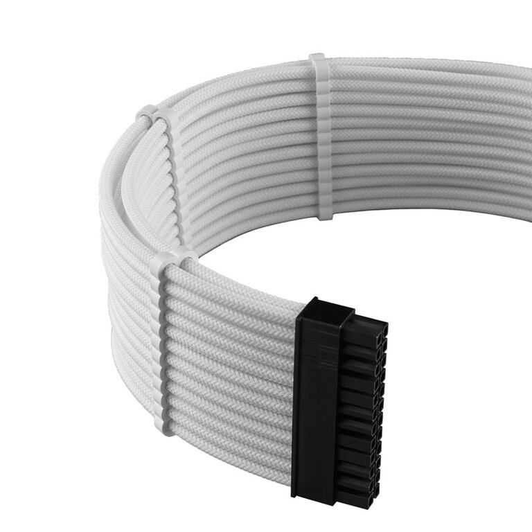 CableMod RT-Series PRO ModMesh 12VHPWR Dual Cable Kit for ASUS/Seasonic - white image number 1