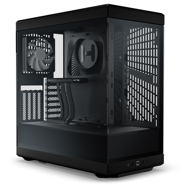 Hyte Y40 Midi Tower, Tempered Glass - black image number 0