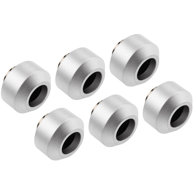 Optimus Hardtube Fitting, 12 mm, 6-pack with tool - silver image number 0